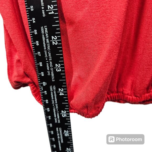 Max Studio Sleeveless V-Neck Top with Elastic Waist Women's Size Medium - Picture 10 of 10